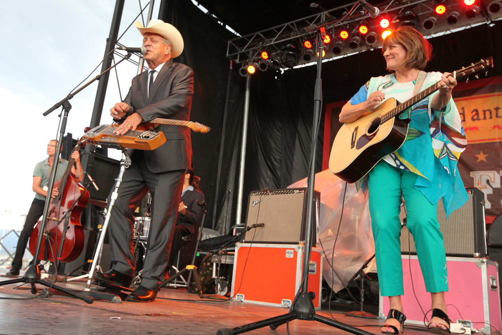 Junior Brown and Tanya Rae
